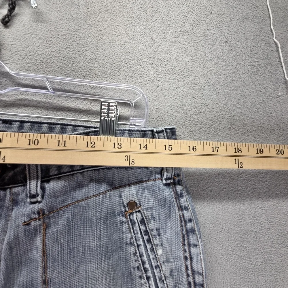 Vintage Levis Engineered Jeans Mens Blue Twisted Flap Pockets Zip Fly Fits 30x32